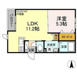 Dーroom発寒南の物件間取画像